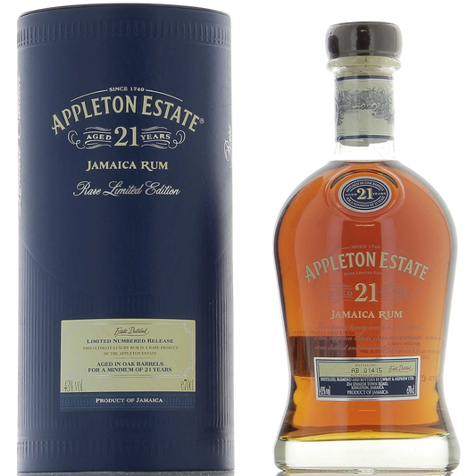 Appleton Estate 21 ans 43°, 70cl *** Meilleur Rhum Toutes Catégories 2024