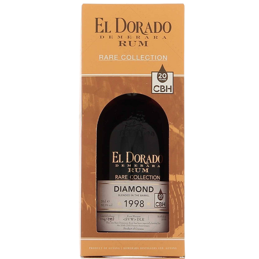 El Dorado Rare Collection Diamond 1998 55,1°, 70cl *** Coup de Coeur