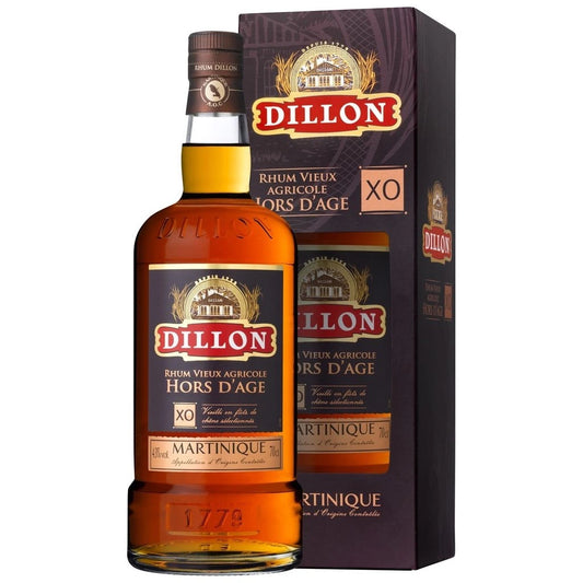 Dillon Rhum Vieux XO Club 12 ans 45°, 70cl *** Coup de Coeur