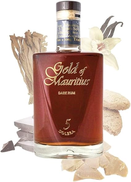Gold of Mauritius solera 5 ans 40°, 70cl