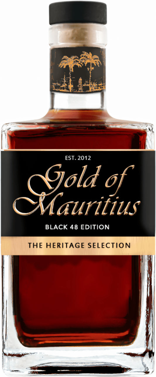 Gold of Mauritius Black 48 Edition 48°, 70cl
