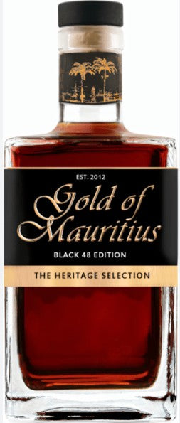 Gold of Mauritius Black 48 Edition 48°, 70cl