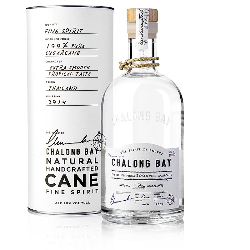 Chalong Bay Rum avec étui, 40°, 70cl