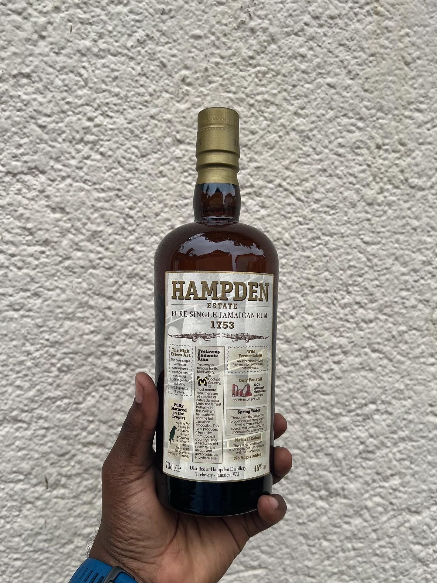 Hampden 1753 46°, 70cl