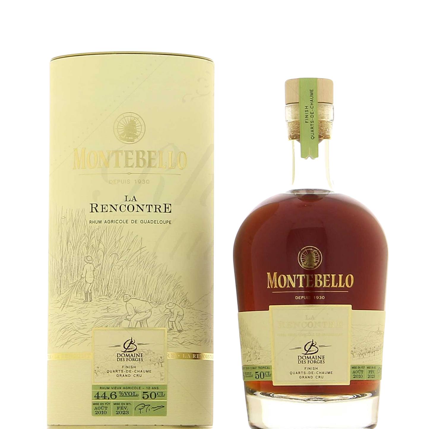 Montebello Rhum Vieux 12 ans Finish Quarts-de-Chaume Grand Cru 44,6°, 70cl