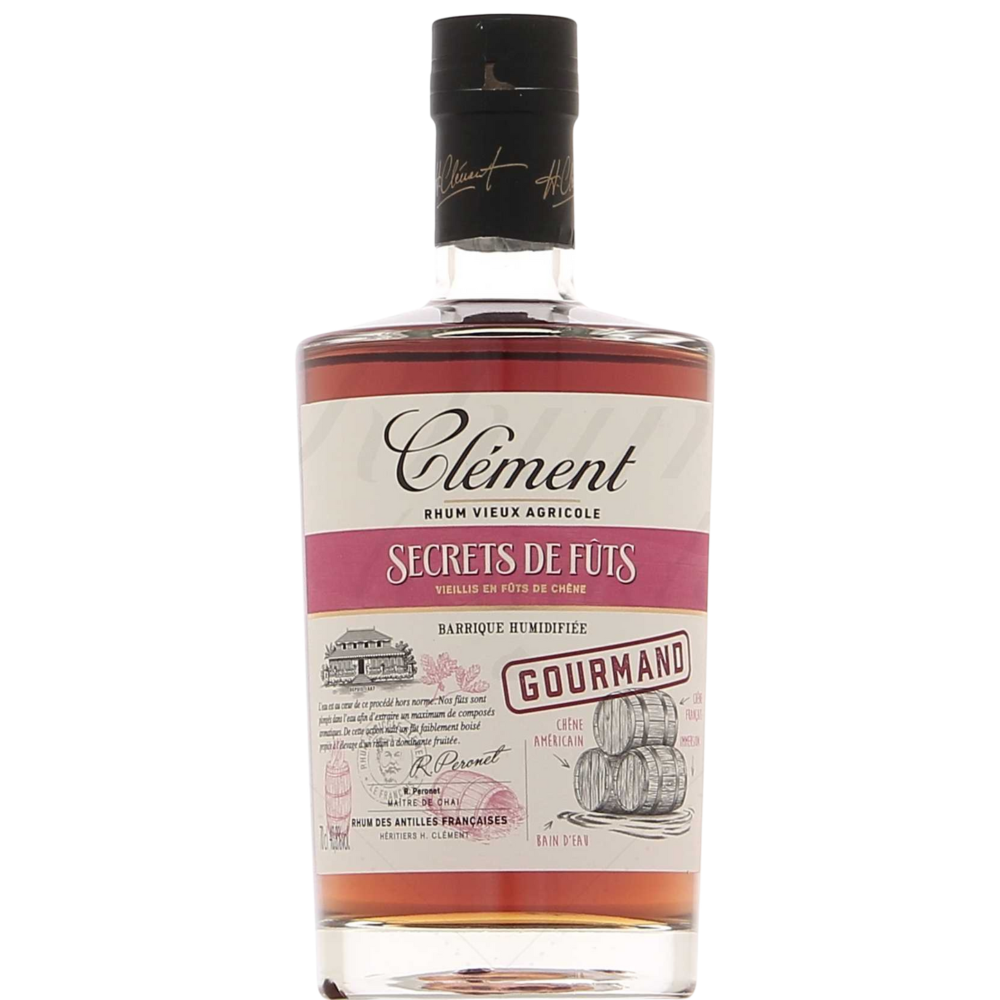 Clément Vieux Secrets de fûts Gourmand 40,8°, 70cl