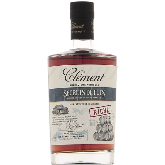 Clément Vieux Secrets de fûts Riche 42,4°, 70cl