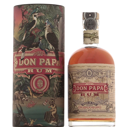 Don Papa Rum 7 ans édition limitée Flora & Fauna 40°, 70cl