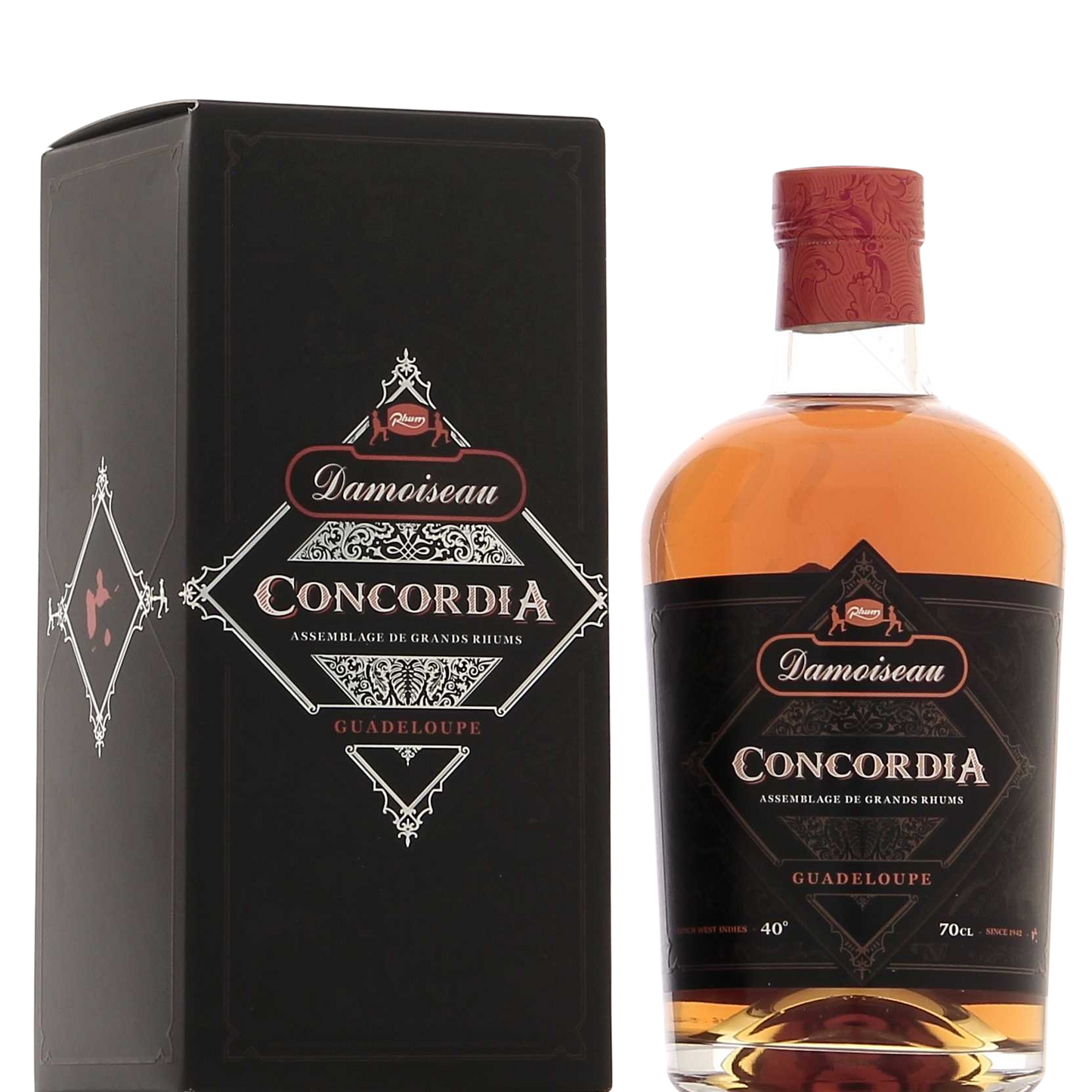 Damoiseau Vieux Concordia 40°, 70cl