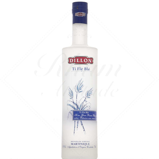 Dillon Rhum Blanc Ti Flé Blé 50°, 70cl *** Coup de Coeur