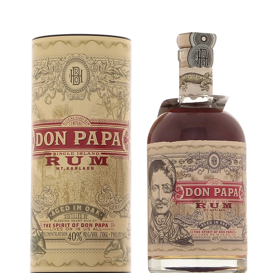Don Papa Rum 7 ans avec étui 40°, 70cl