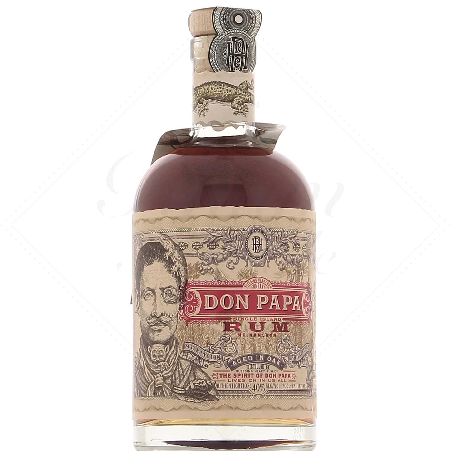Don Papa Rum 7 ans sans étui 40°, 70cl