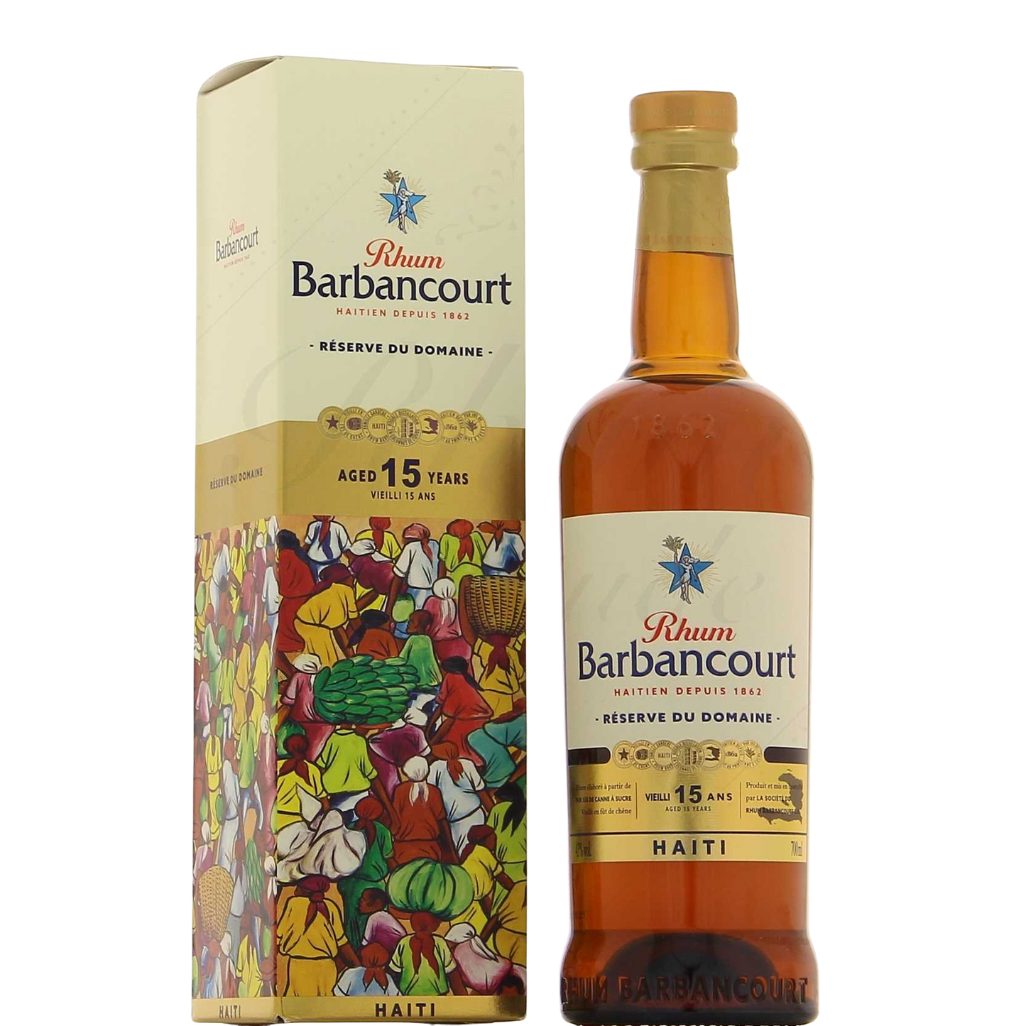 Barbancourt Réserve du domaine 15 ans 43° 70cl *** SFWS 2025