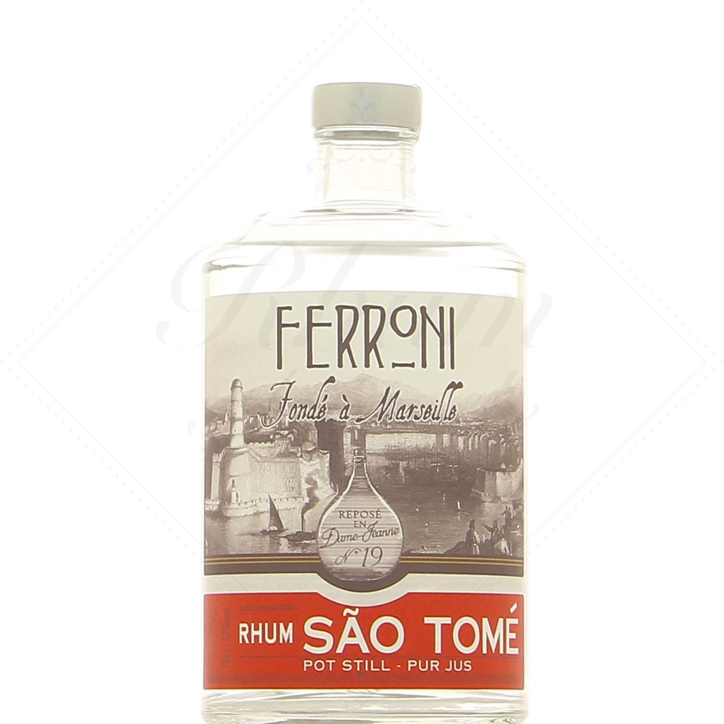 Ferroni La Dame Jeanne 19 Sao Tome 57°, 70cl