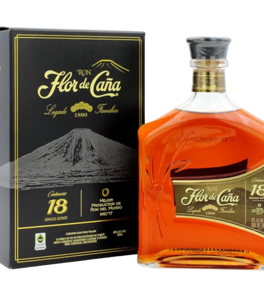 Flor de Caña Centenario 18 ans 40°, 70cl