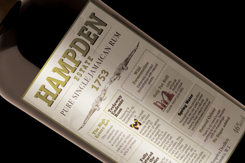 Hampden 1753 46°, 70cl