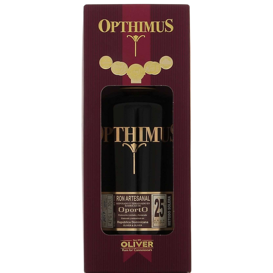 Opthimus 25 ans finition Porto 43°, 70cl
