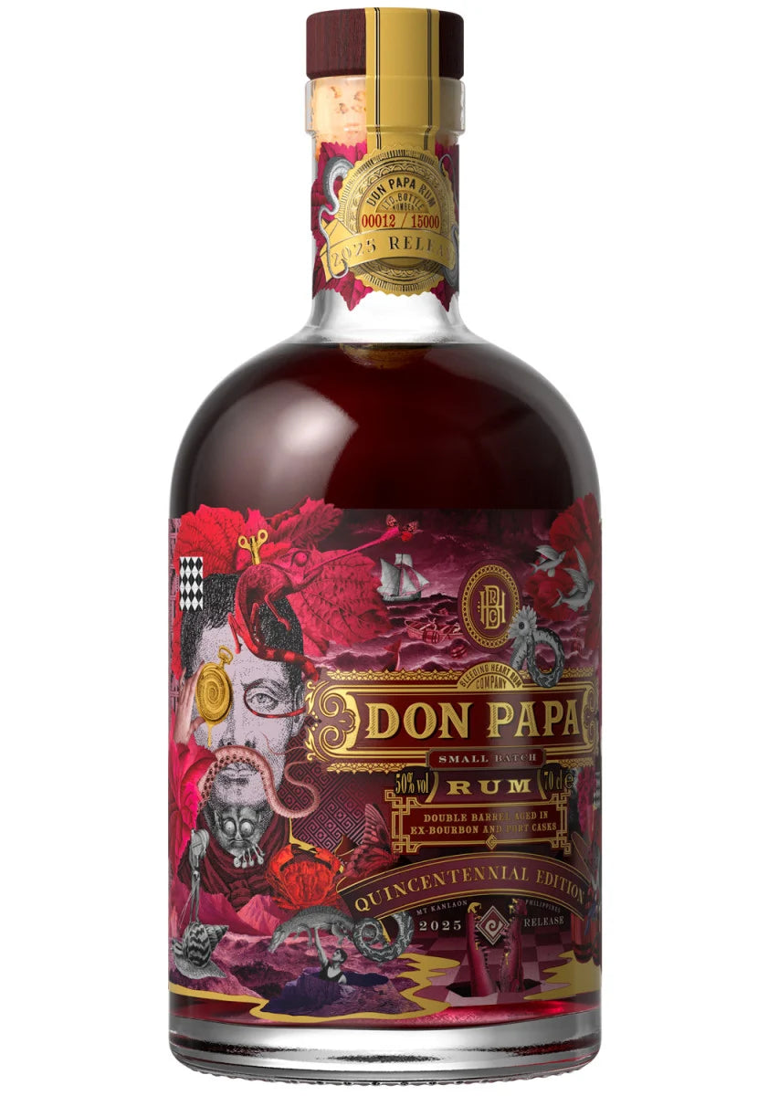 Don Papa Port Quincentennial 2025 Release 50°, 70 cl