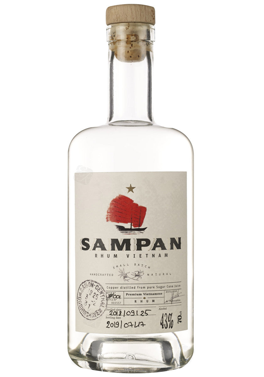 Sampan Blanc 43°, 70cl