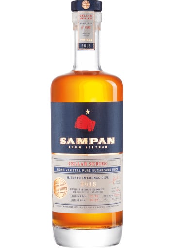 Sampan Cellar Series fût ex-cognac 47,1°, 70cl