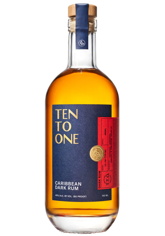 Ten To One, Dark Rum, 40°, 70cl