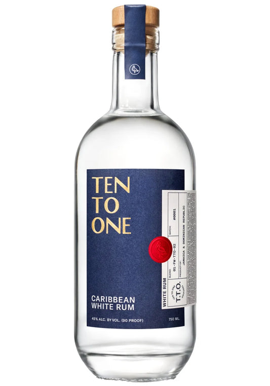 Ten To One, White Rum, 45°, 70cl (Copie)