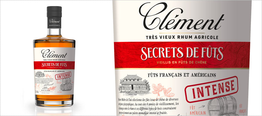 Clément Vieux Secrets de fûts Intense 41,4°, 70cl