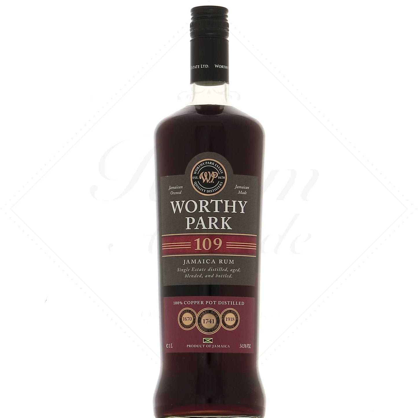 Worthy Park 109 Proof 54,5°, 70cl *** Gold Outstanding Medal 2025 International Wine And Spirit Competition (Copie)