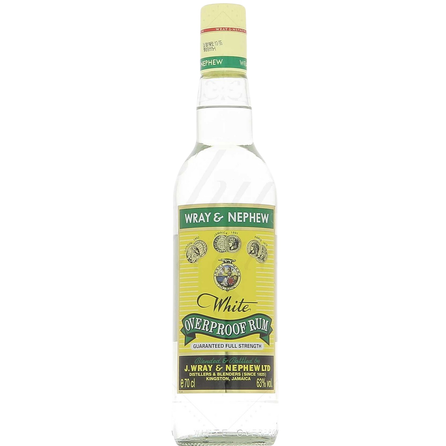 Wray and Nephew Overproof 63°, 70cl *** Meilleur Rhum Blanc 2024