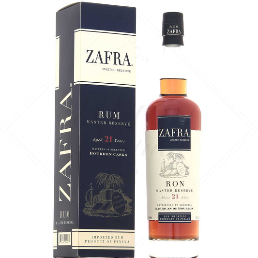 Zafra 21 ans Master Reserve 40°, 70cl