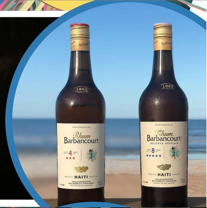 Barbancourt Réserve Spéciale 5 étoiles 8 ans 43°, 70cl *** Ancien Packaging