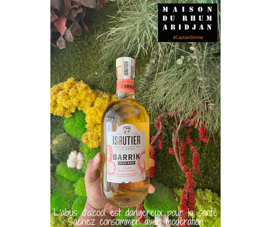 Isautier Rhum Maturé Barrick 40°, 70cl