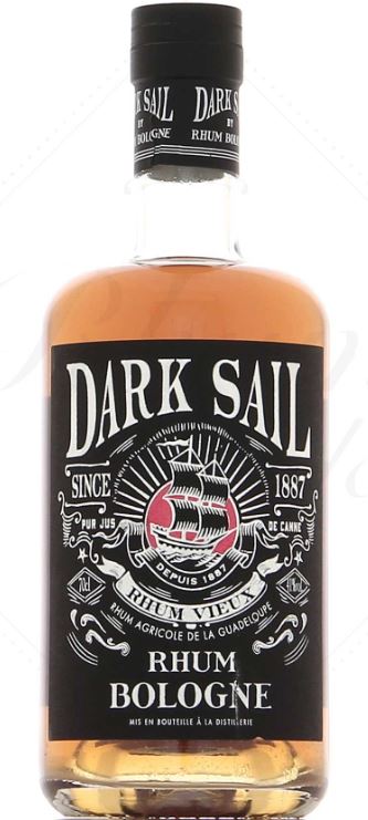 Bologne Dark Sail 41°, 70cl *** A ne plus commander *** polémique
