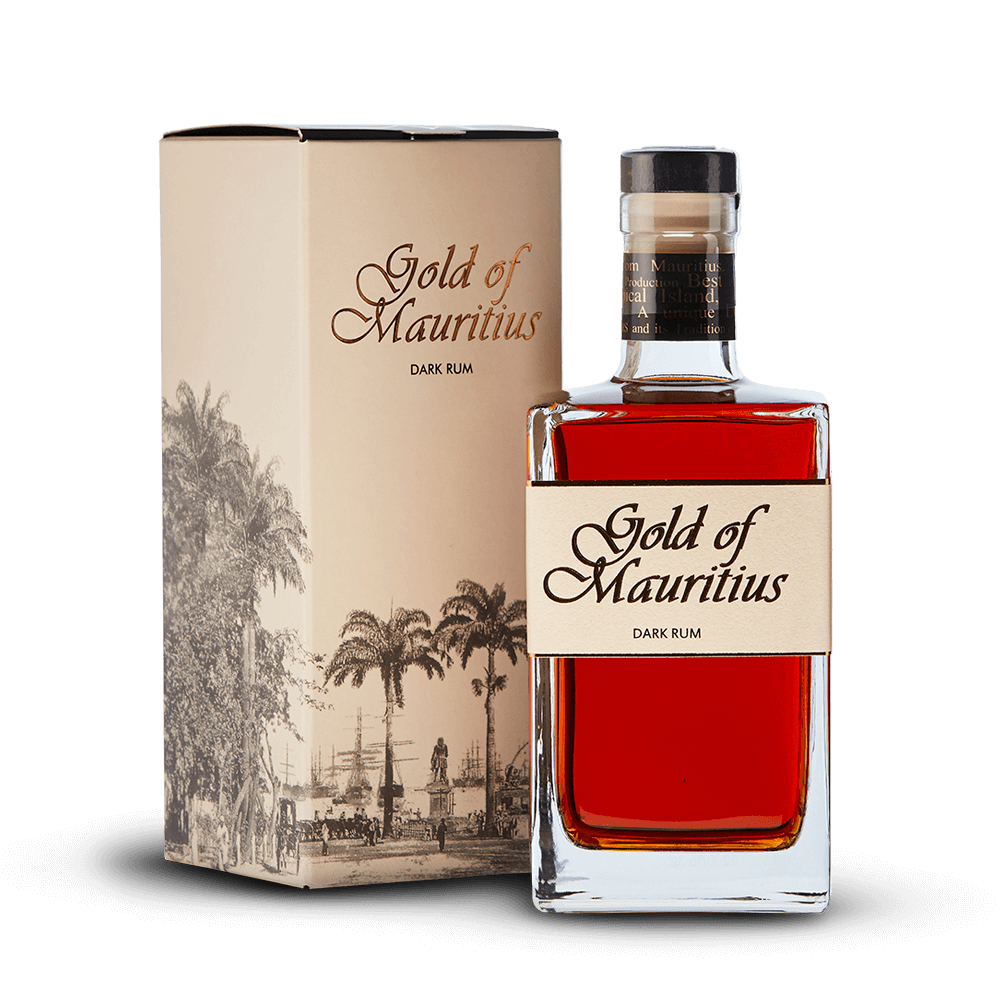 Gold of Mauritius Dark Rum 40°, 70cl