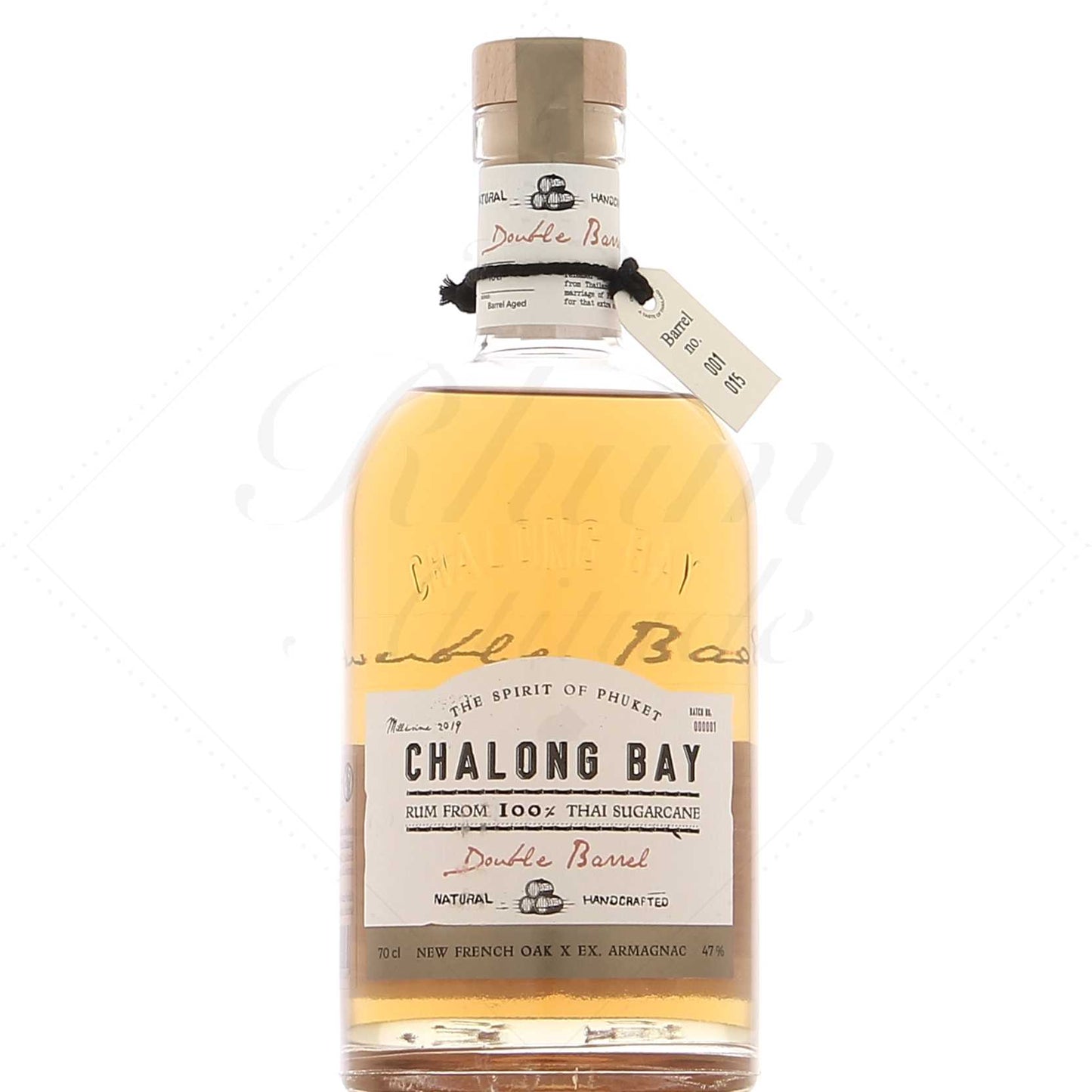 Chalong Bay Double Barrel New French Oak x ex-Armagnac 47°, 70cl