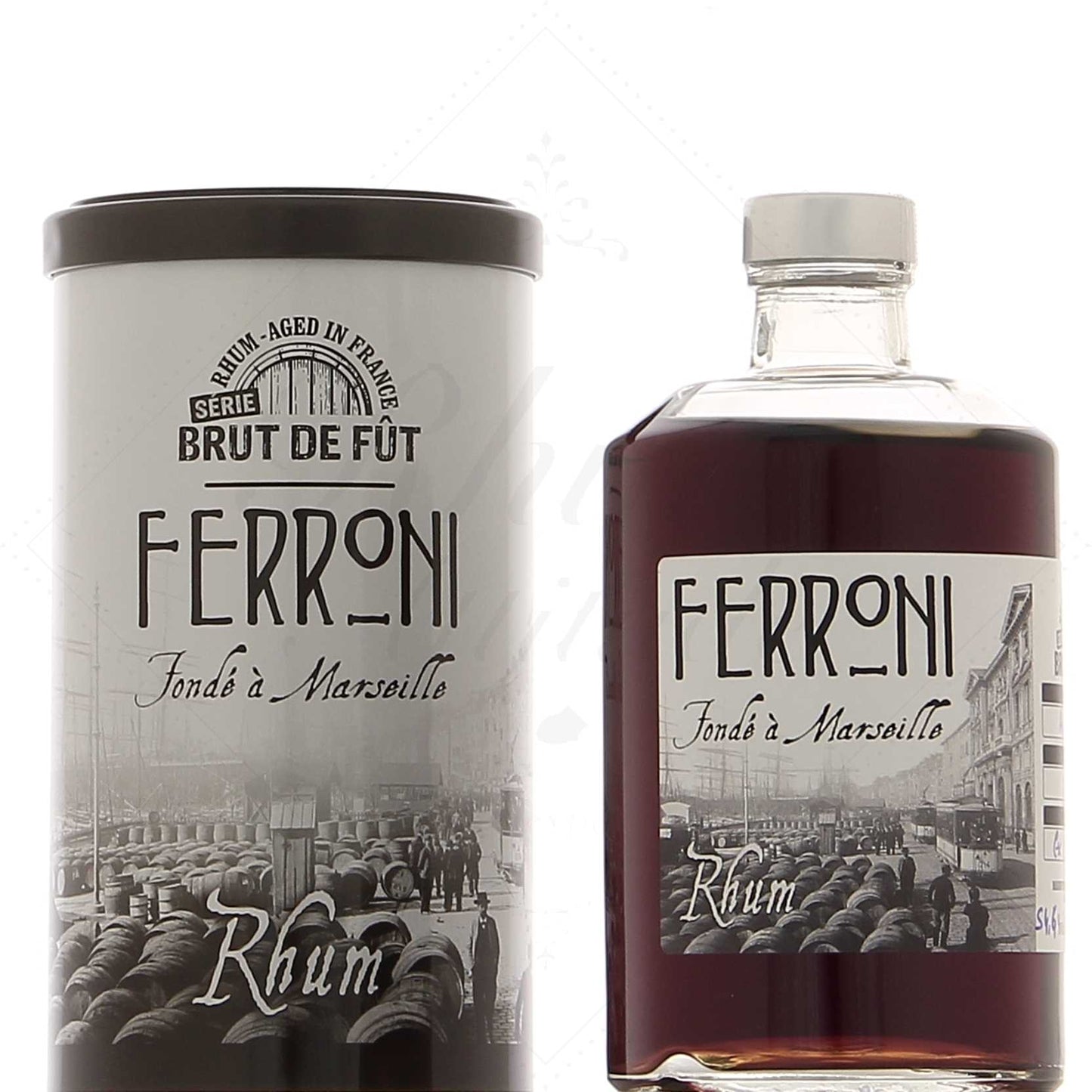 Ferroni Brut de Fût Antilles Françaises 4 Ans 54,6°, 70cl ** Coup de Coeur