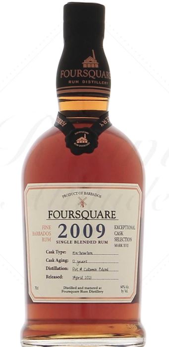 Foursquare Cask Strength 2009 60°, 70cl