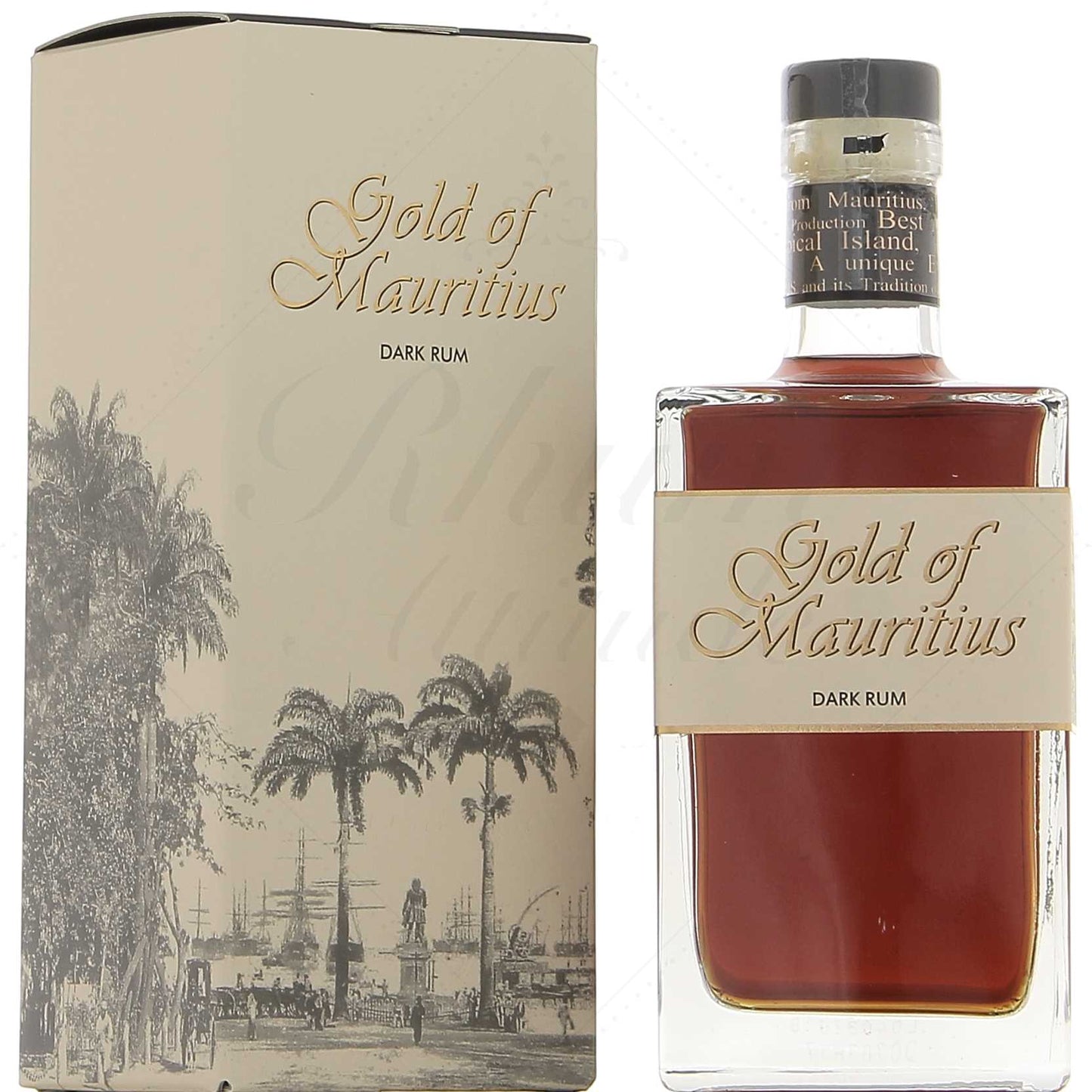 Gold of Mauritius Dark Rum 40°, 70cl