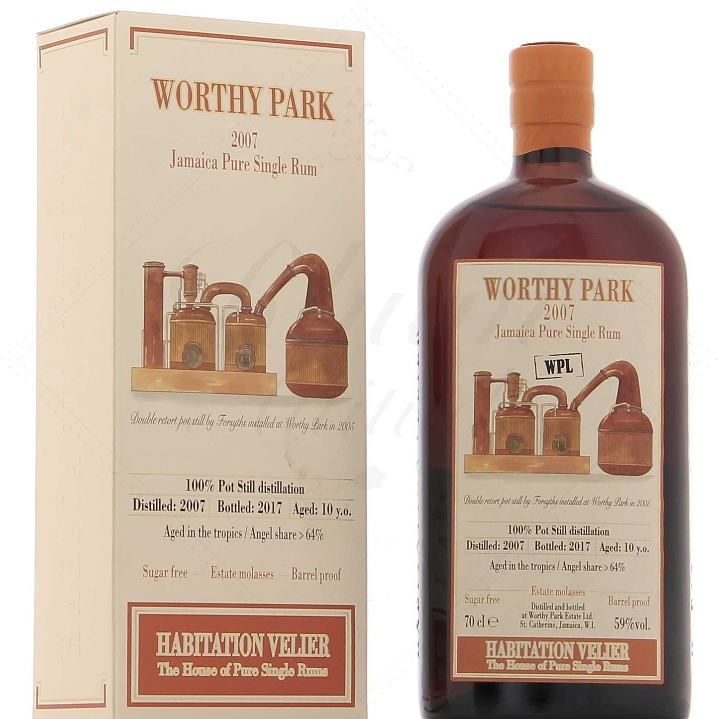 Habitation Velier WP Forsyths 2007 59°, 70cl