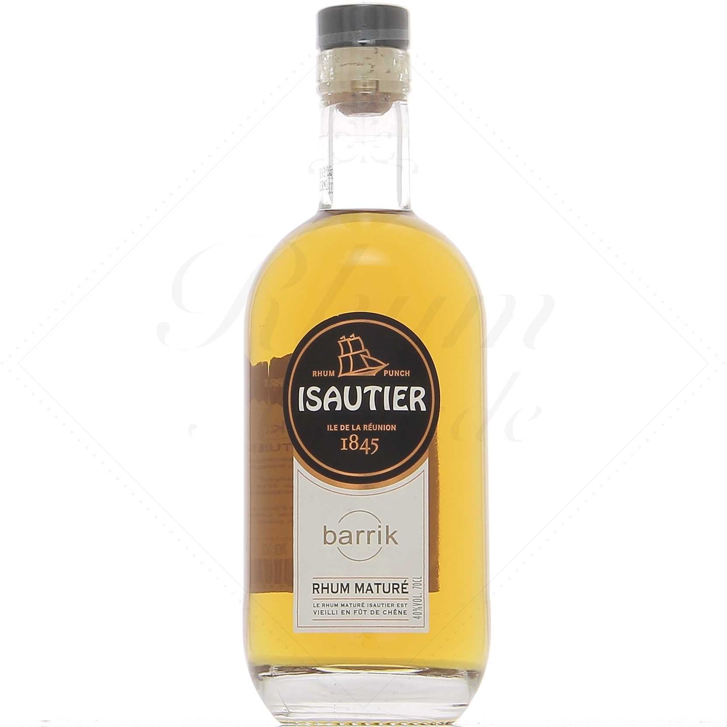 Isautier Rhum Maturé Barrick 40°, 70cl