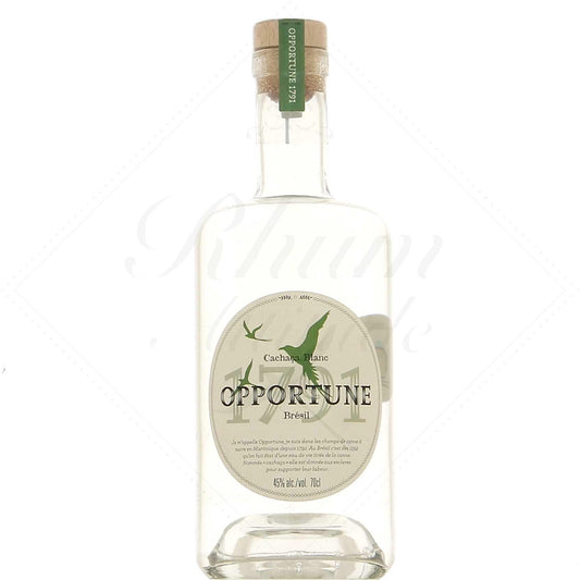 Opportune 1791 Brésil Cachaça Blanche 45°, 70cl