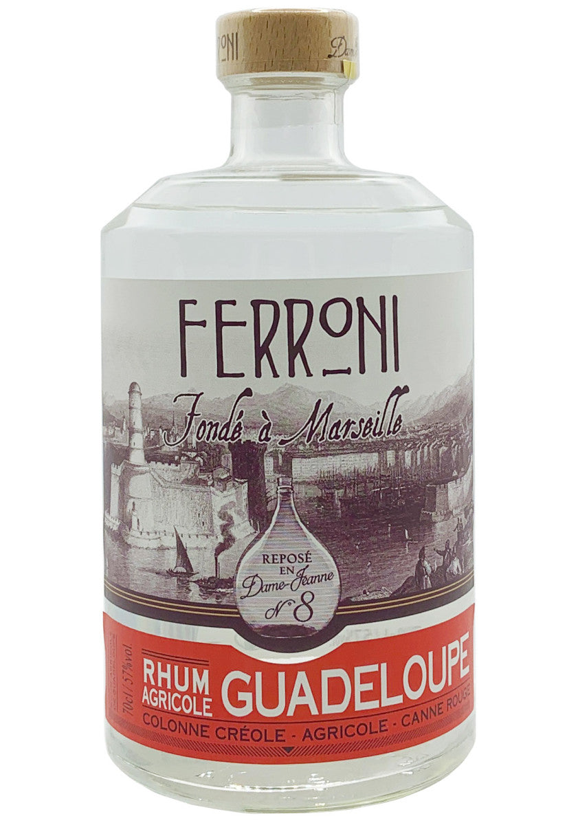 Ferroni La Dame Jeanne 8 Guadeloupe 57°, 70cl