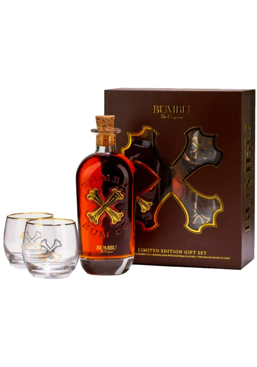 Bumbu The Original 40° en coffret 2 verres Bumbu, 70cl