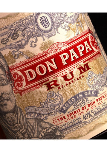 Don Papa Rum 7 ans édition limitée Flora & Fauna 40°, 70cl