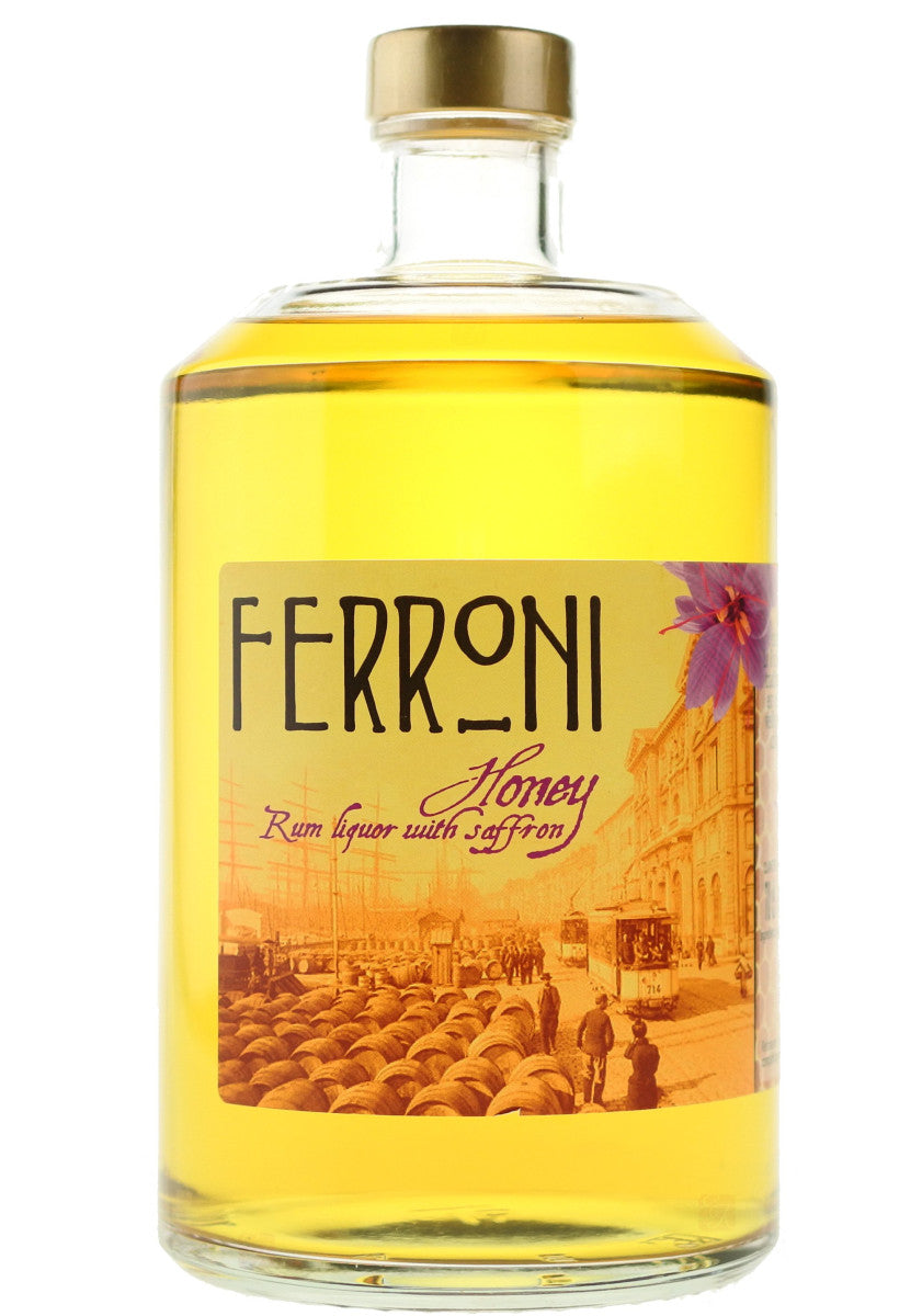 Ferroni Honey Rum with saffron 37,5°, 70cl