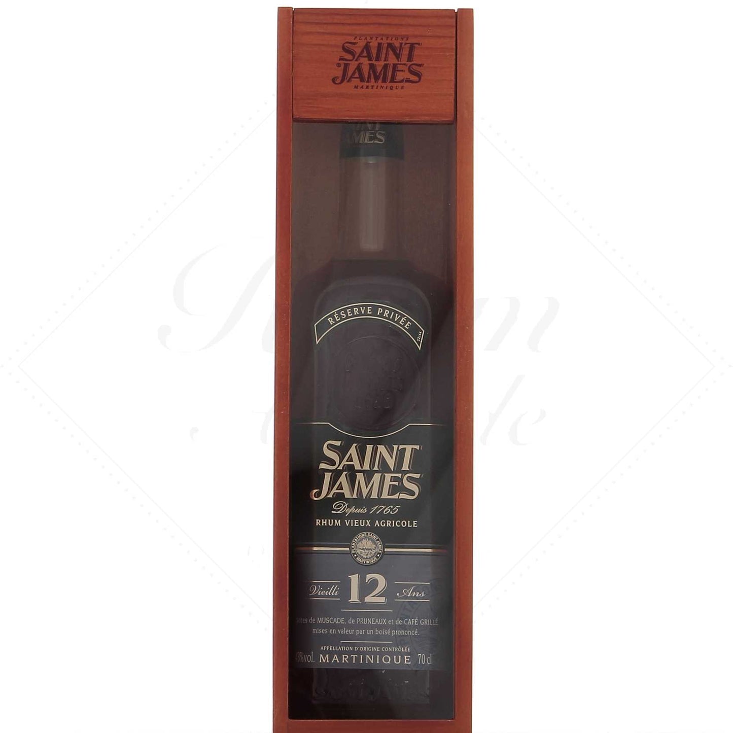 Saint James Vieux 12 ans 43°, 70cl