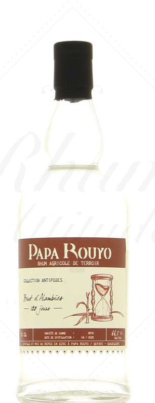 Papa Rouyo Brut d’Alambic Antipodes 66,5°, 70cl