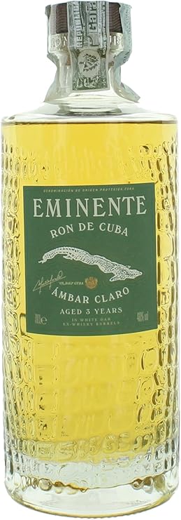 Eminente, Ambar Claro Rum 3 Ans 40°, 70cl