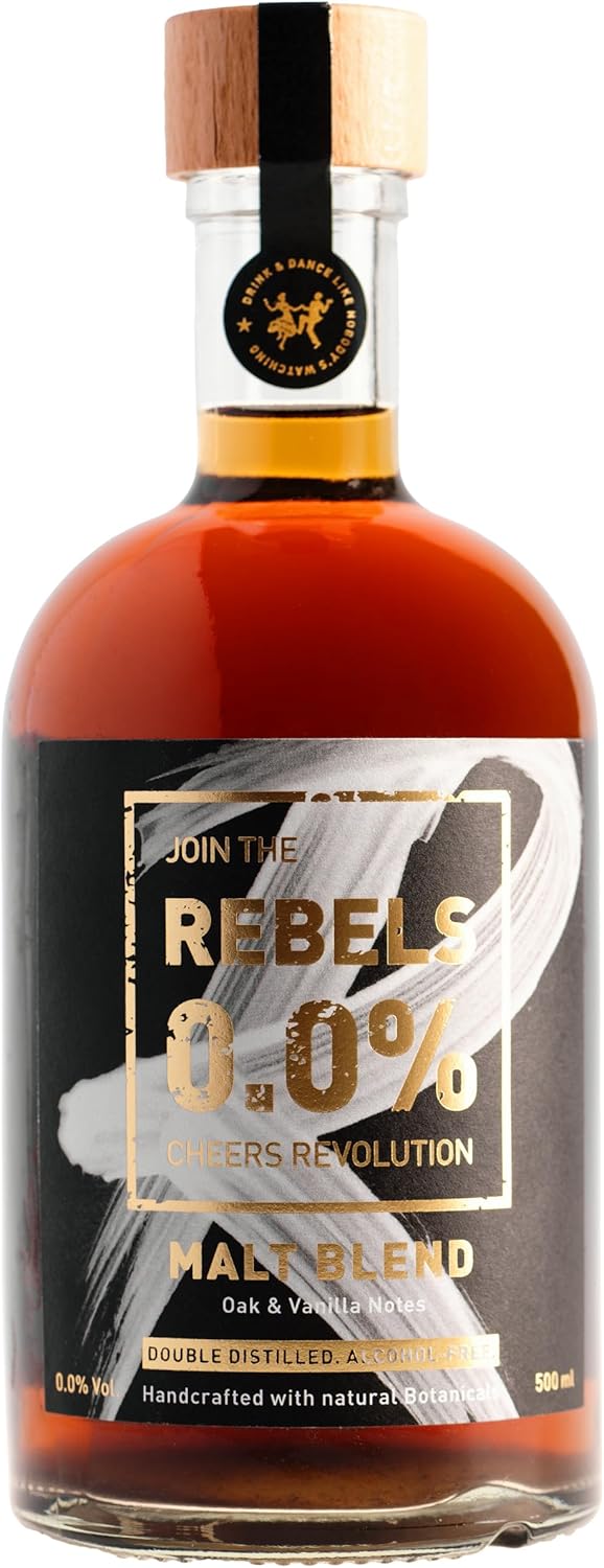 REBELS 0.0% Alternative Whisky sans alcool