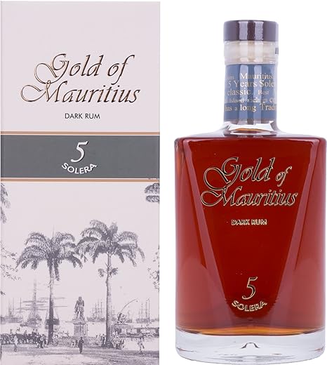 Gold of Mauritius solera 5 ans 40°, 70cl
